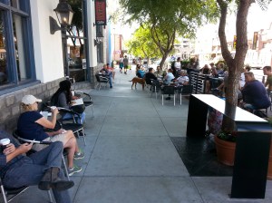 San Diego's only Parklet is in this same neighborhood. Thanks to Karen Goyette for use of the image.